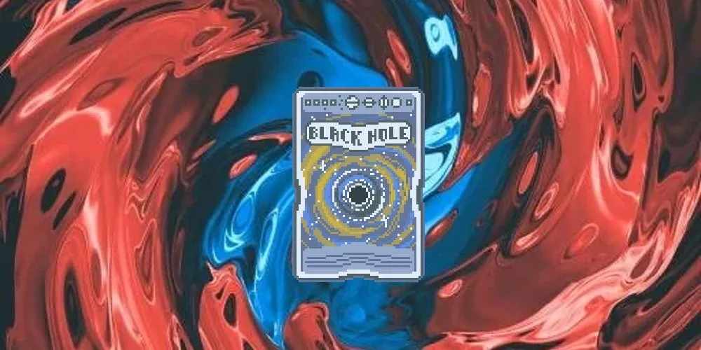 The Black Hole card in Balatro