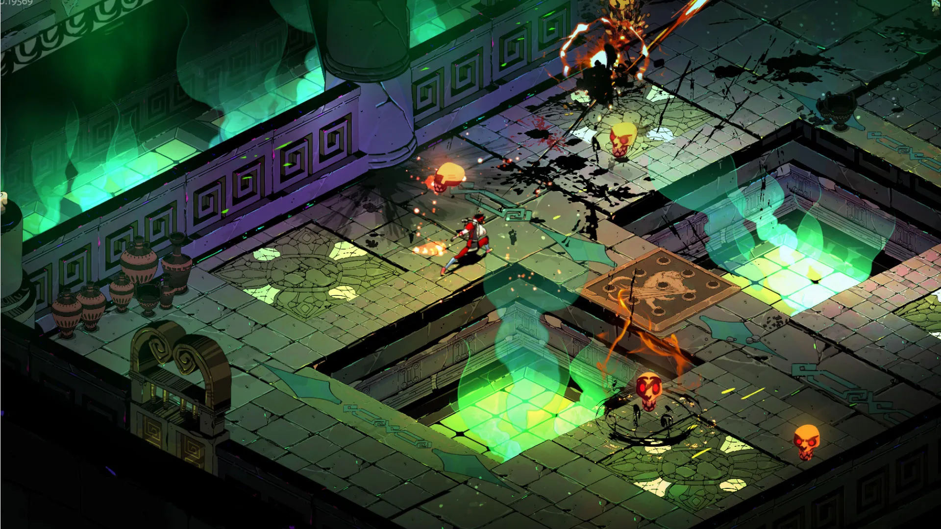 An early battle in the first stage of Hades for best single-player games guide