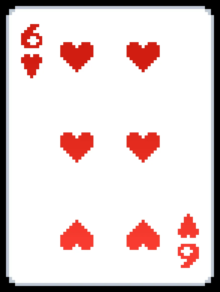 6 of Hearts