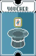 magic trick voucher icon