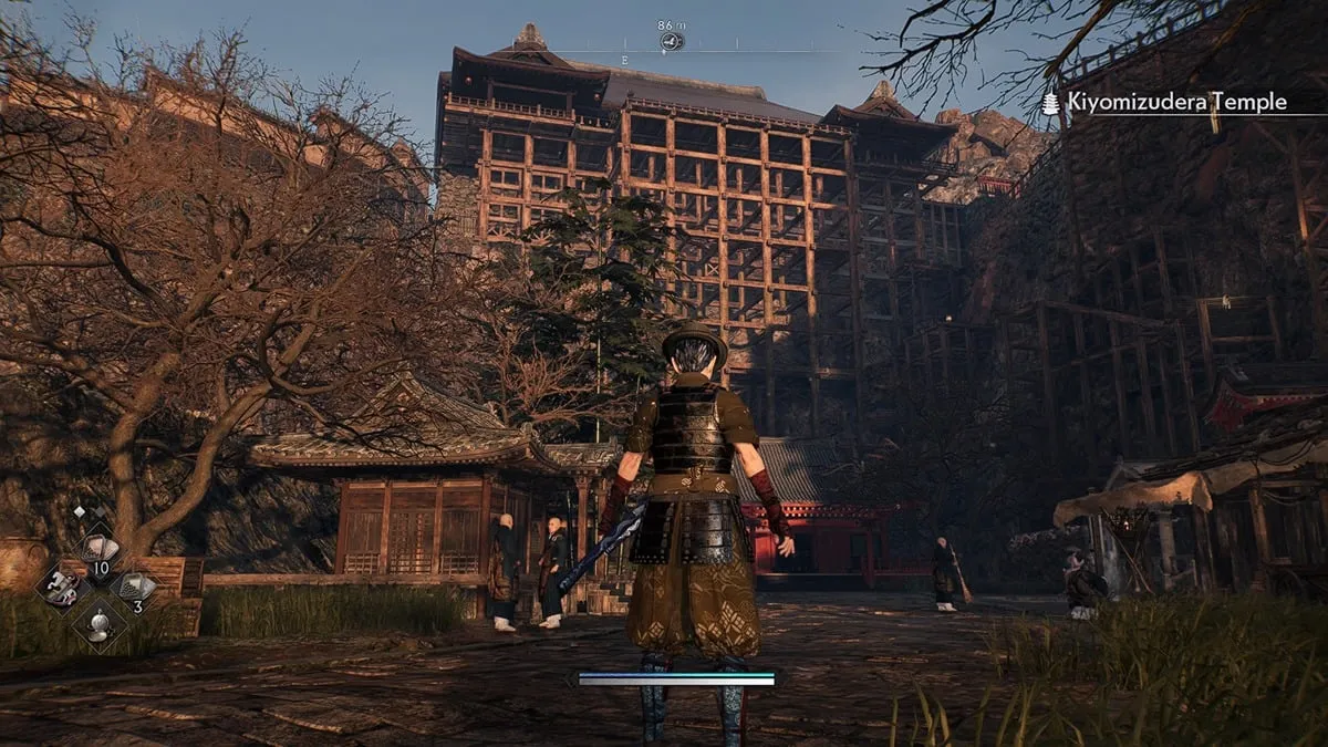 Kiyomizudera Deck Location in Rise of the Ronin