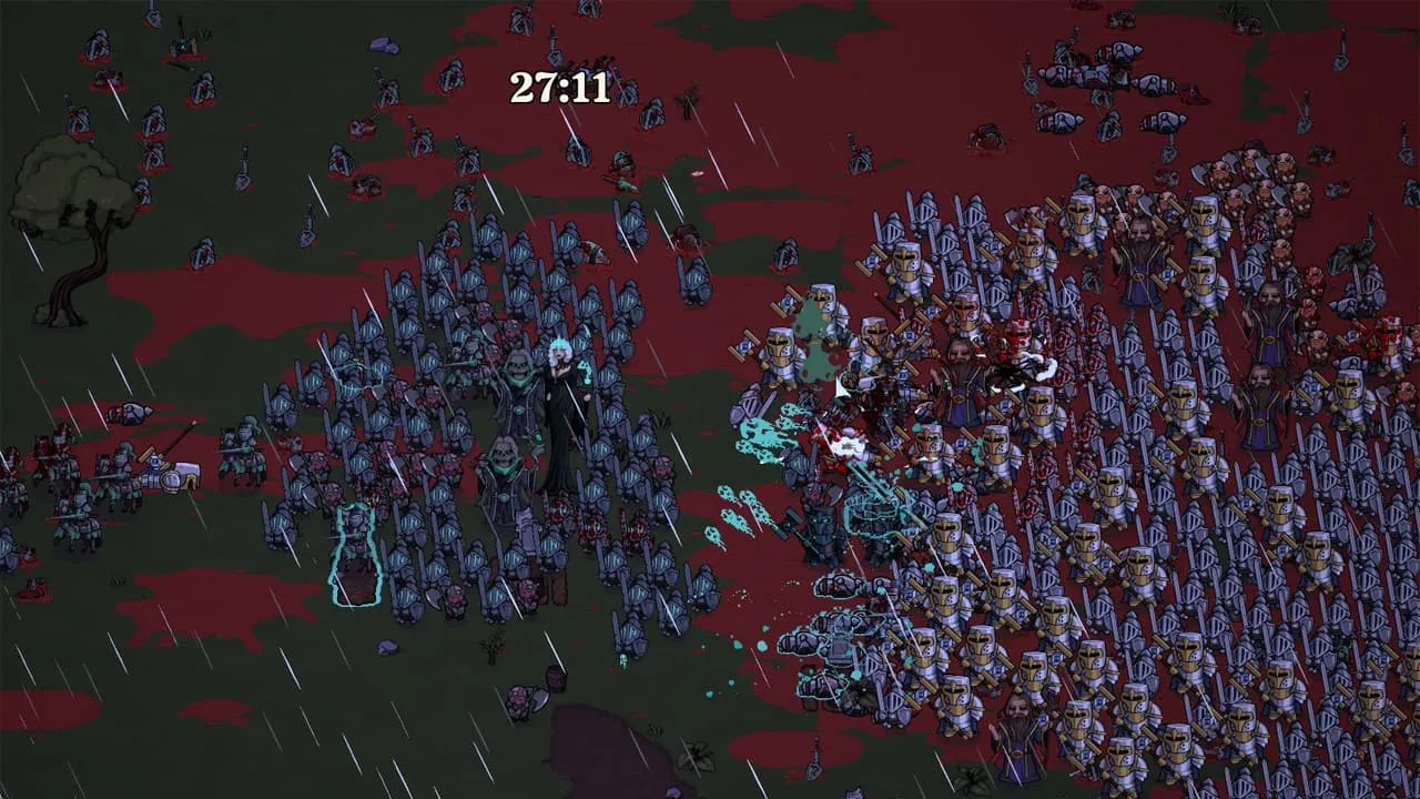 Be My Horde is a riotous reverse Vampire Survivors